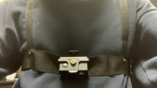アクションカメラ用 Crosstour用 GoPro用 チェストマウント 胸 取付 取り付け 器具 自作 DIY ダイソー 100均