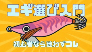 エギ選び入門、初心者はとりあえずコレシリーズ記事のサムネイル
