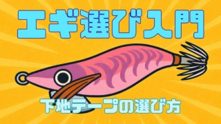 エギ選び入門 下地テープの選び方記事のサムネイル