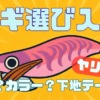 【2026年最新】ヤリイカエギングのエギの選び方完全ガイド|カラー・号数やアオリイカ